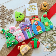 Cargar imagen en el visor de la galería, Set de Cortadores de Galleta Villa Quién Grinch
