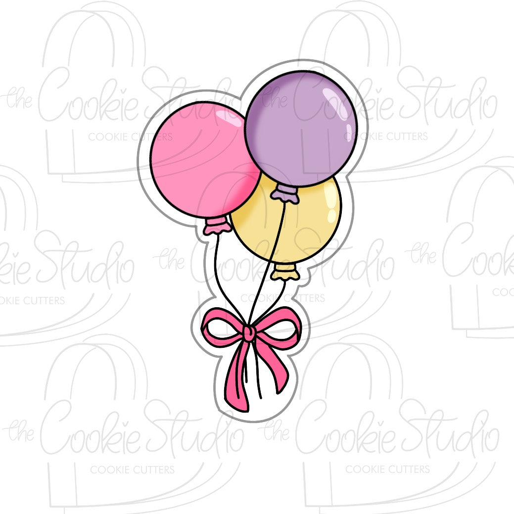 Cortador de Galleta Birthday Balloons